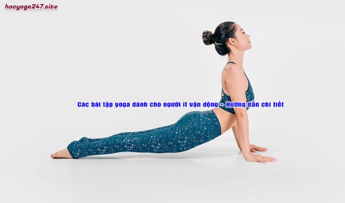 Các bài tập yoga dành cho người ít vận động – Hướng dẫn chi tiết