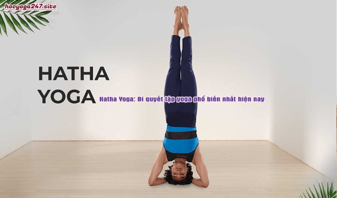 Hatha Yoga: Bí quyết tập yoga phổ biến nhất hiện nay